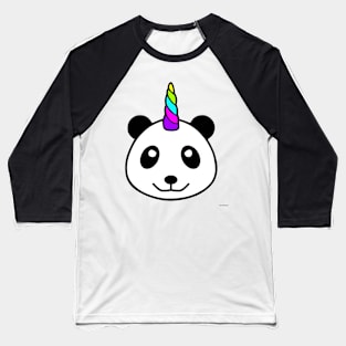 Unicorn panda Baseball T-Shirt